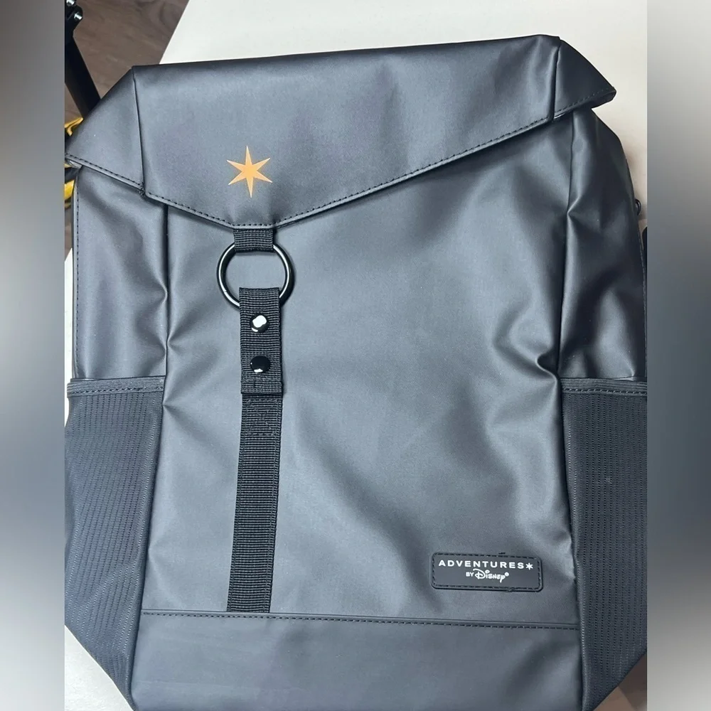 Adventures by Disney Black Backpack with Matching Water Bottle Black
